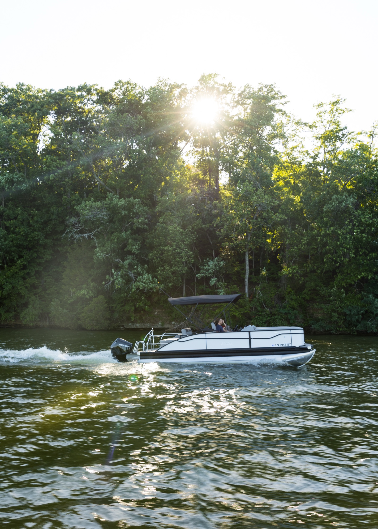 Freedom Boat Club members on the water in Tennessee